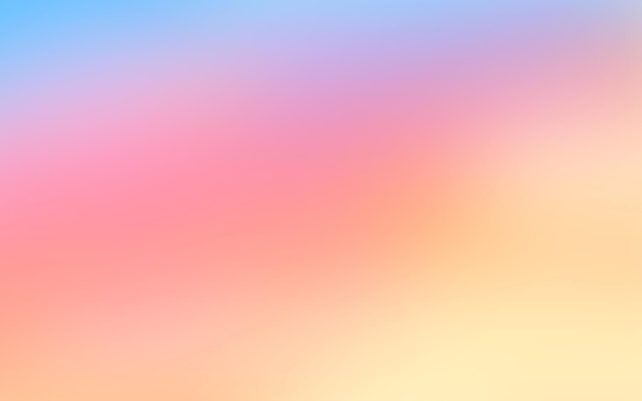 Subtle smooth sunset gradient abstract background blur.